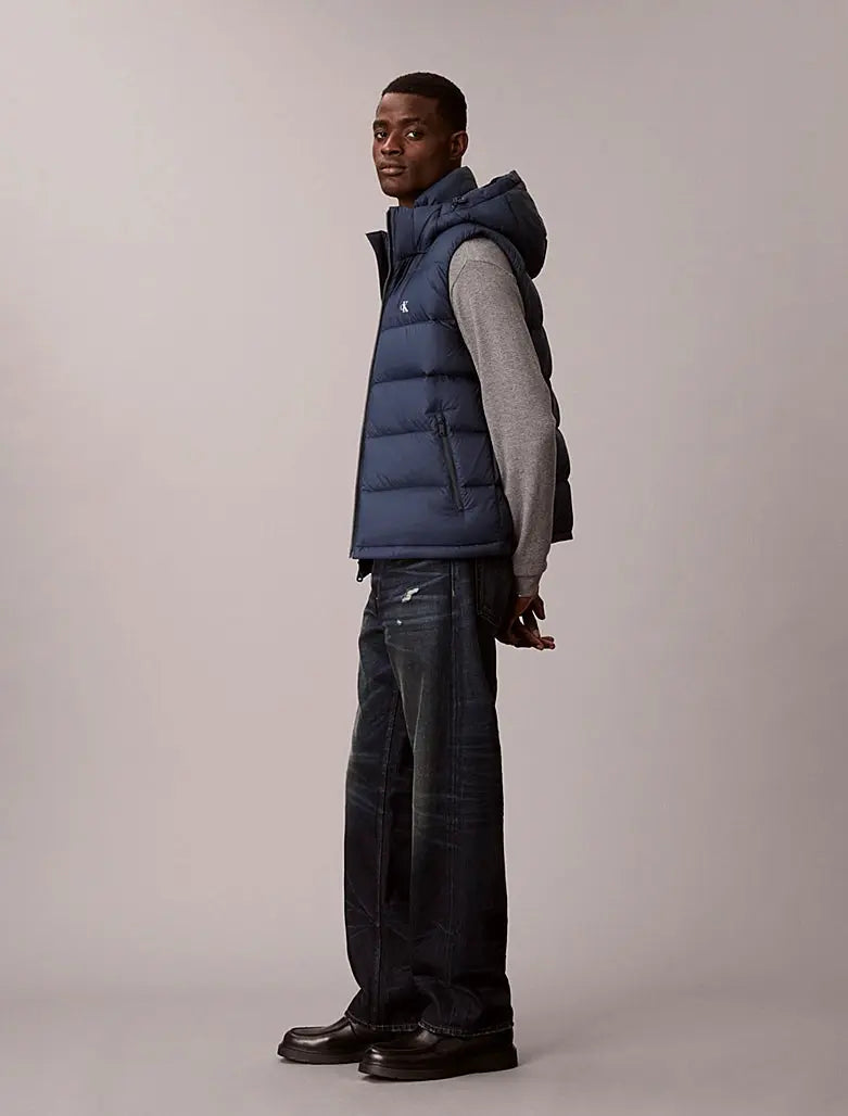 Doudoune sans manches à capuche Calvin Klein