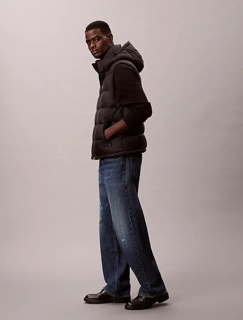 Doudoune sans manches à capuche Calvin Klein