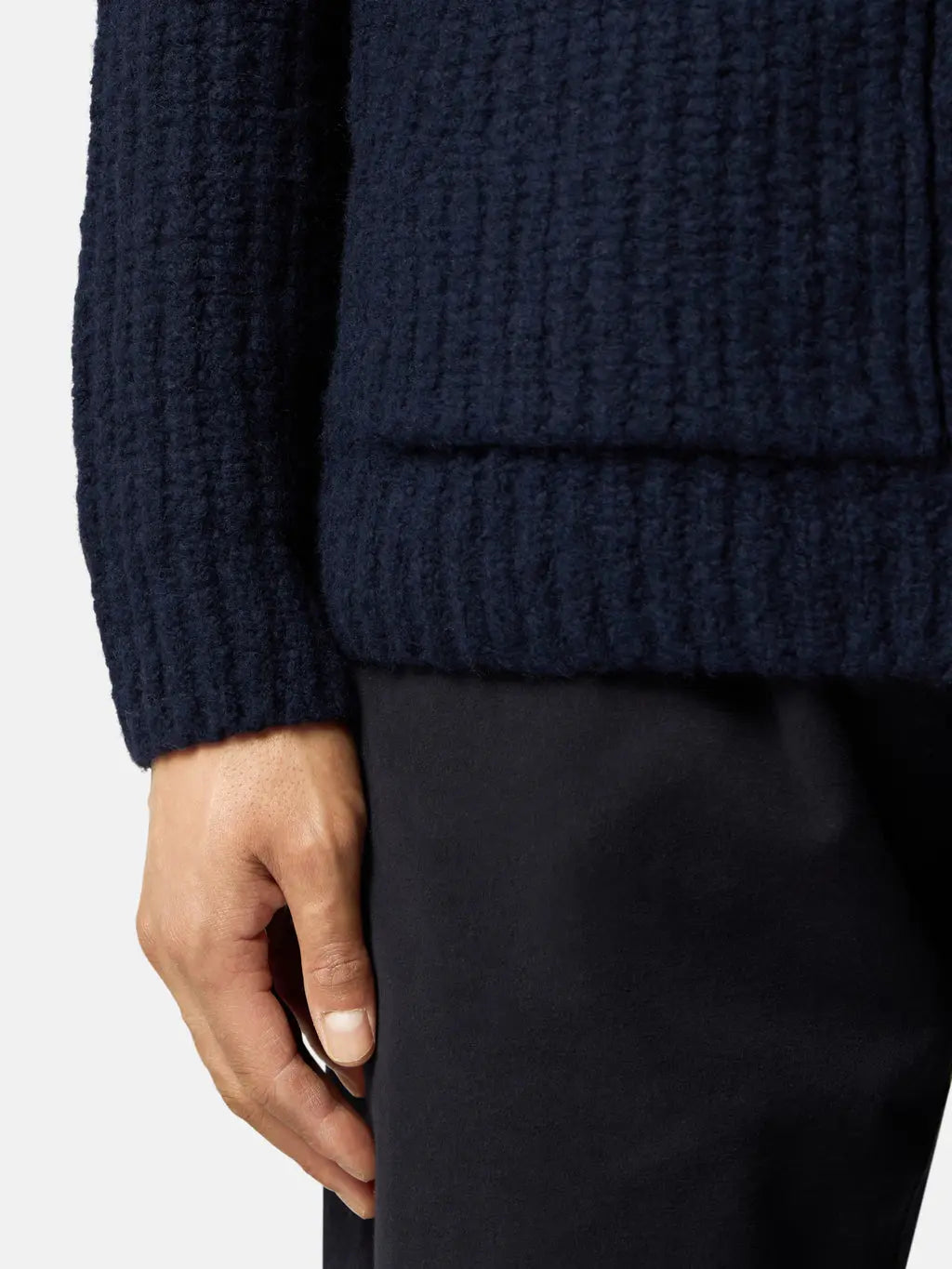 Pull zippé à capuche Stone Island - CALVERO