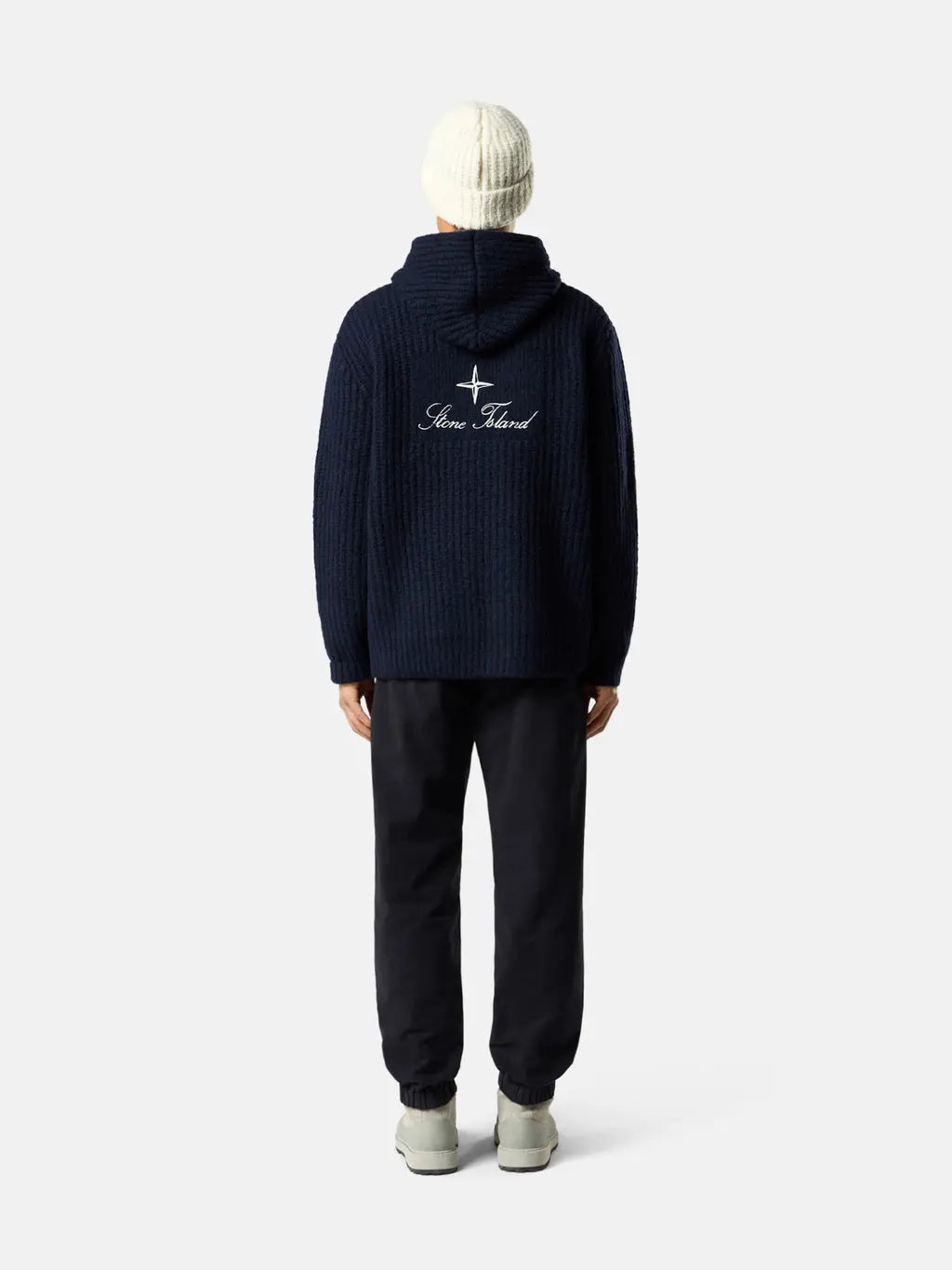 Pull zippé à capuche Stone Island - CALVERO