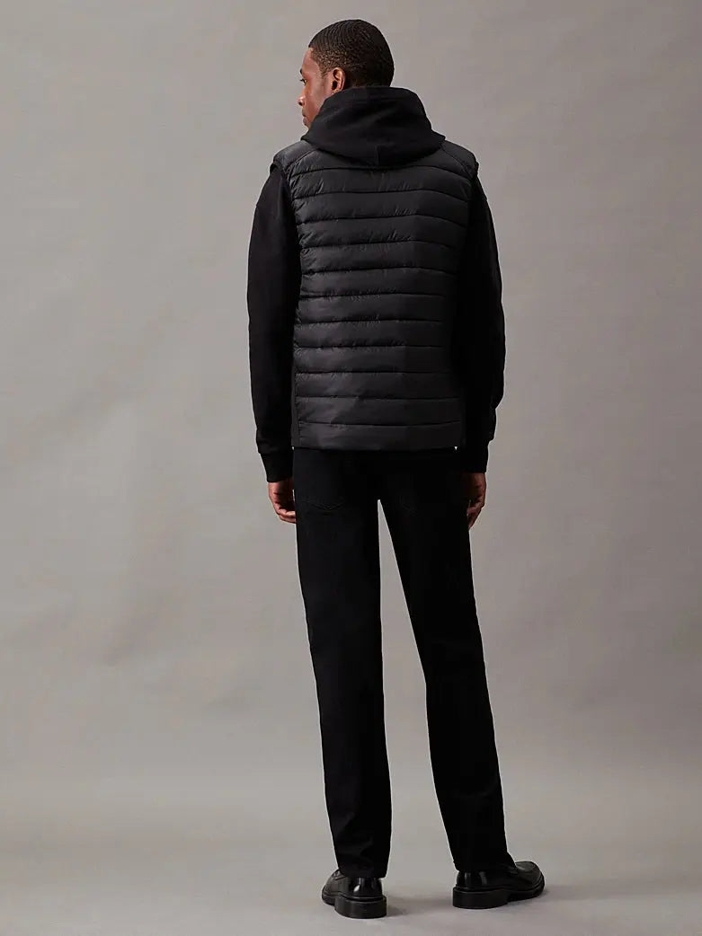 Gilet doudoune matelassé avec logo Calvin Klein