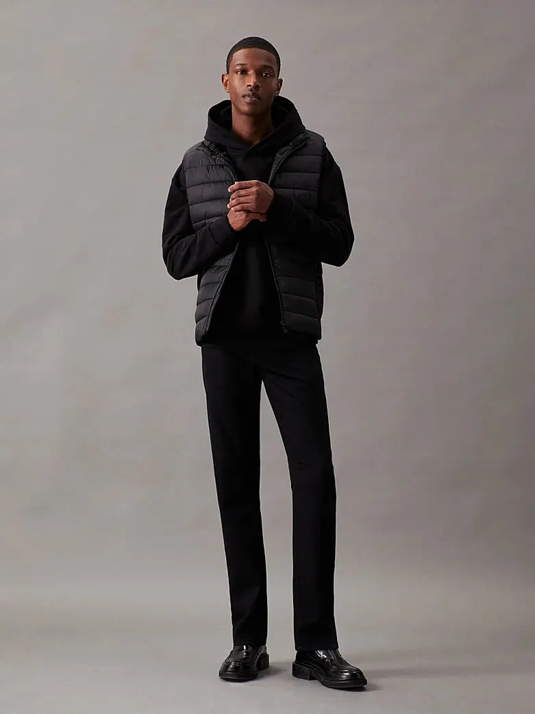 Gilet doudoune matelassé avec logo Calvin Klein