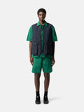 Short confectionné dans le tissu Nylon Metal de Stone Island - CALVERO