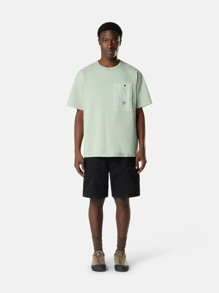 Pantalon cargo en coton panama biologique - CALVERO