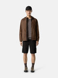 Short cargo en toile de coton biologique grattée - CALVERO