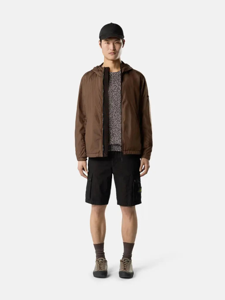 Short cargo en toile de coton biologique grattée - CALVERO