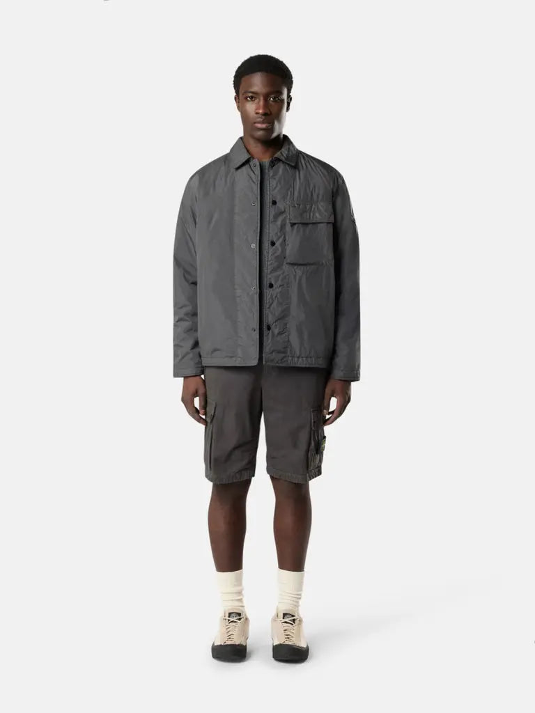 Short cargo en toile de coton biologique grattée - CALVERO