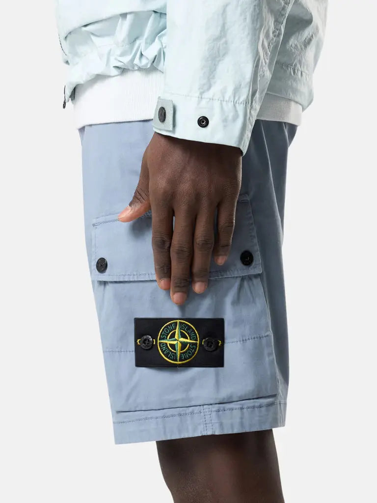 Bermuda cargo coupe slim à poches zippées - CALVERO