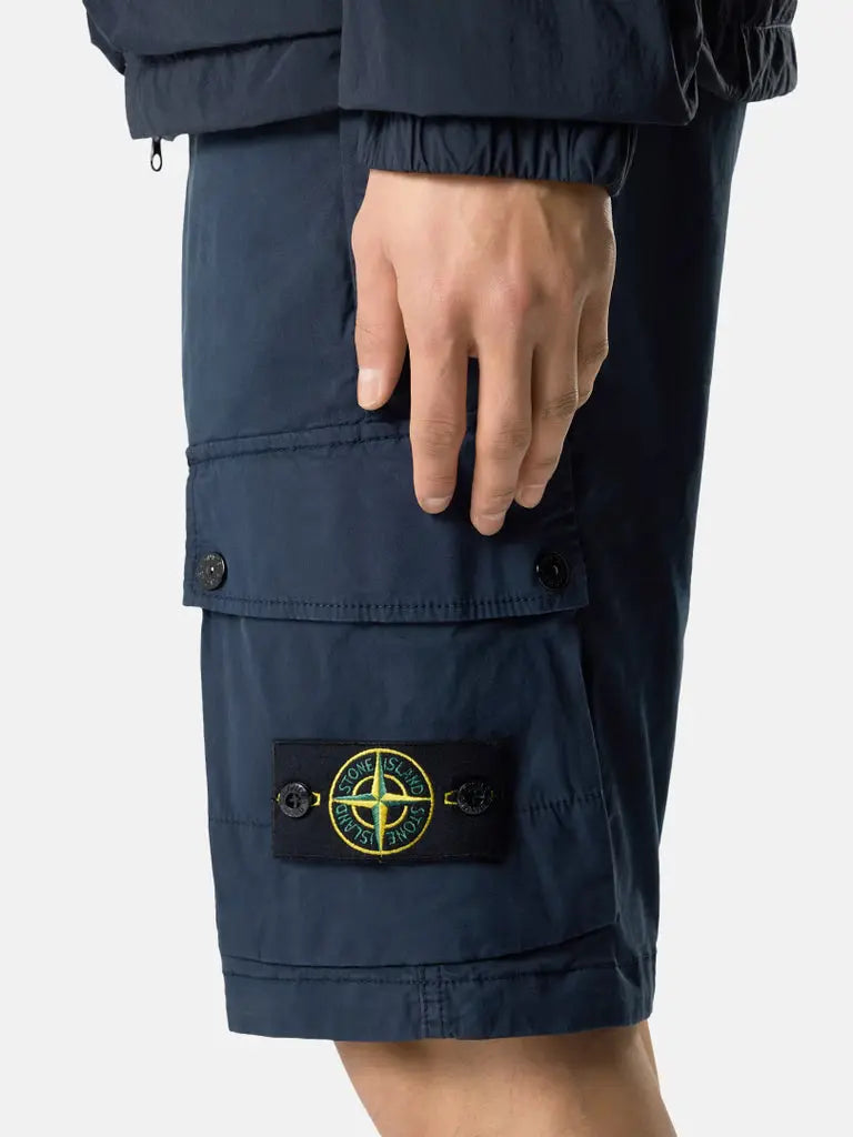 Bermuda cargo coupe slim à poches zippées - CALVERO