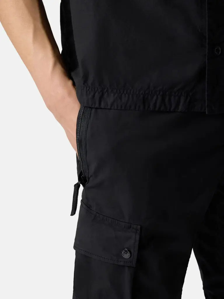 Bermuda cargo coupe slim à poches zippées - CALVERO