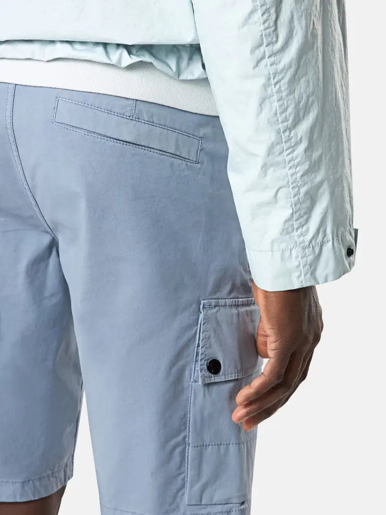 Bermuda cargo coupe slim à poches zippées - CALVERO