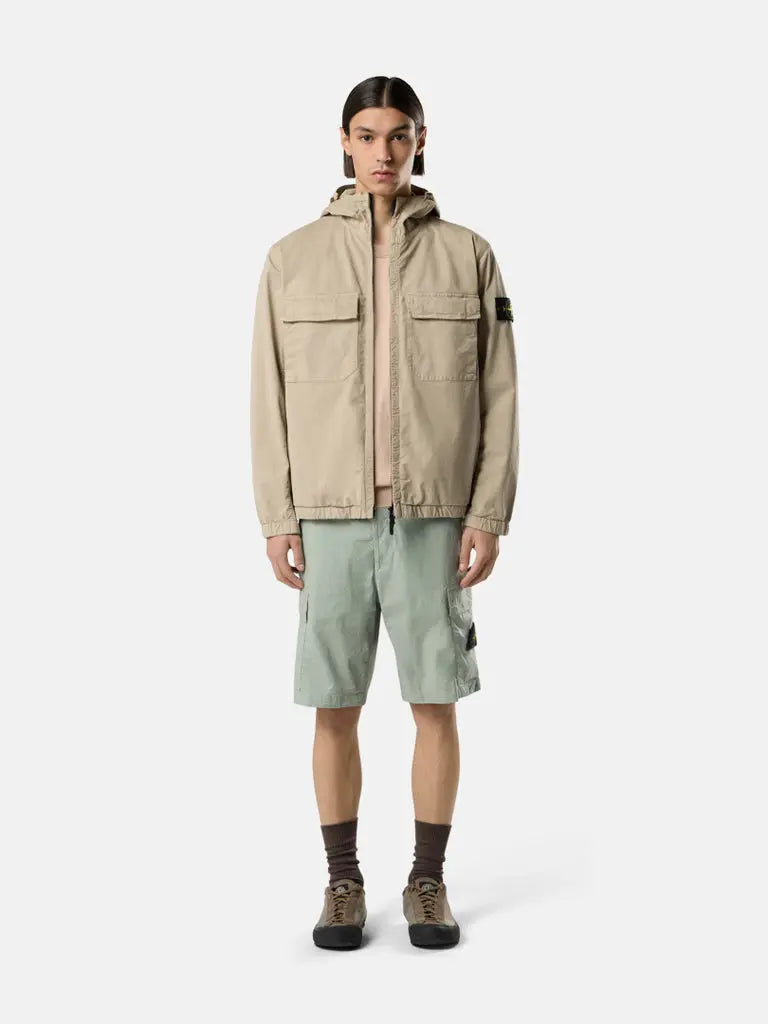 Bermuda cargo coupe regular à poches zippées - CALVERO