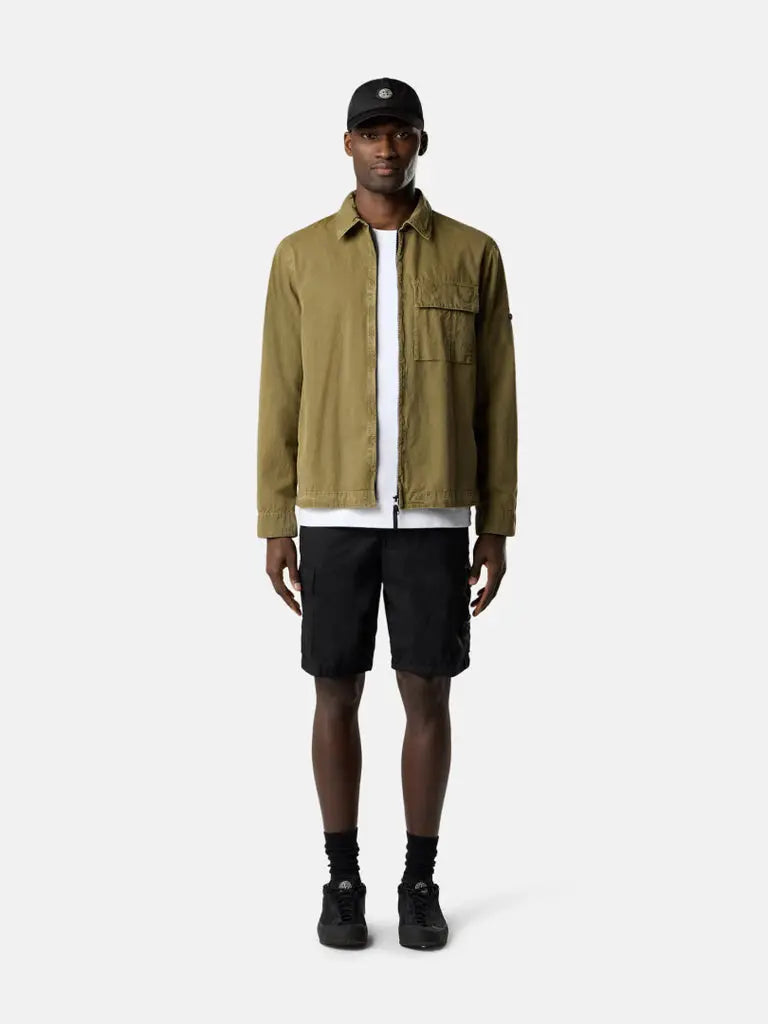 Bermuda cargo coupe regular à poches zippées - CALVERO