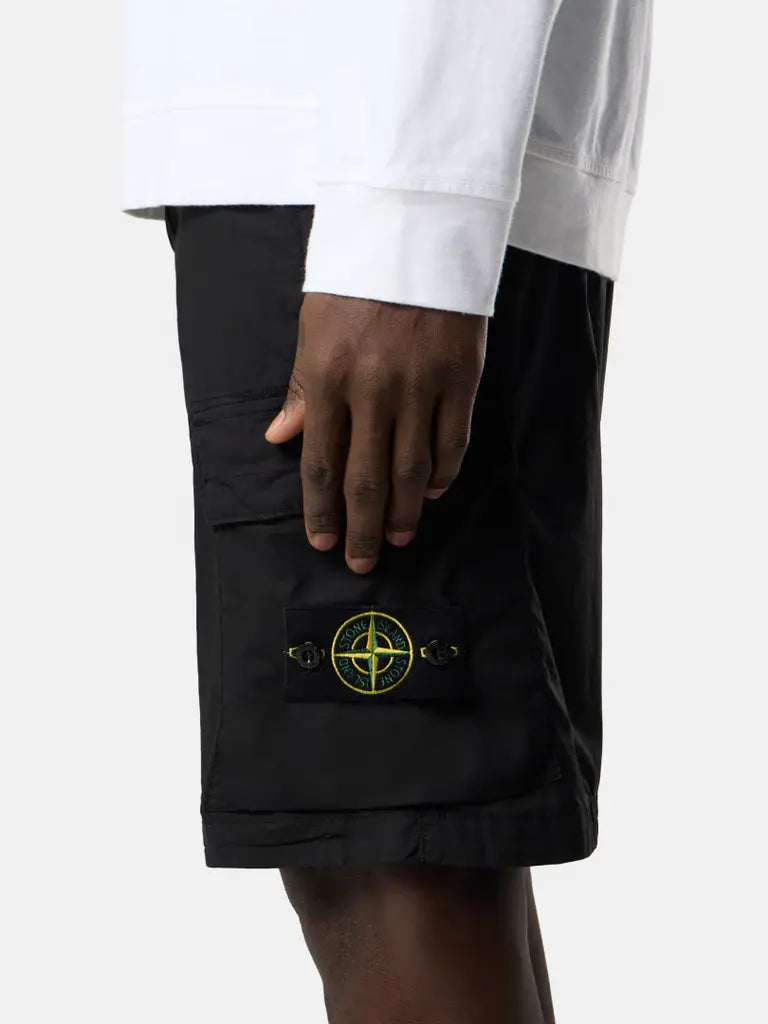 Bermuda cargo coupe regular à poches zippées - CALVERO