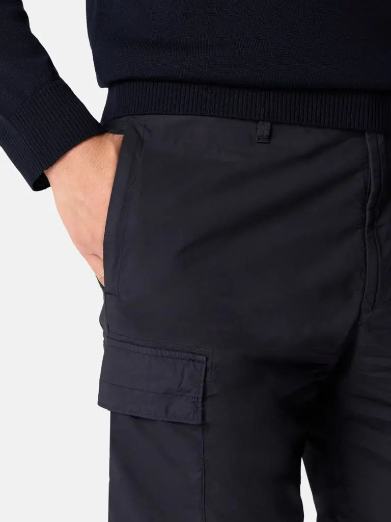 Bermuda cargo coupe regular à poches zippées - CALVERO
