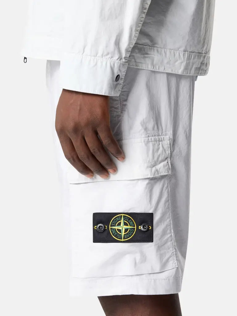 Bermuda cargo coupe regular à poches zippées - CALVERO