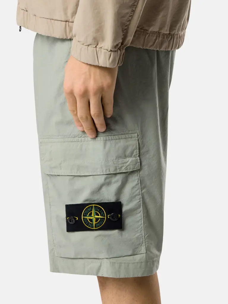 Bermuda cargo coupe regular à poches zippées - CALVERO