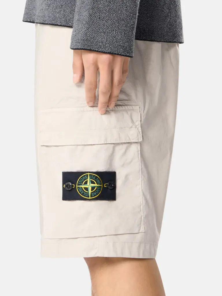 Bermuda cargo coupe regular à poches zippées - CALVERO