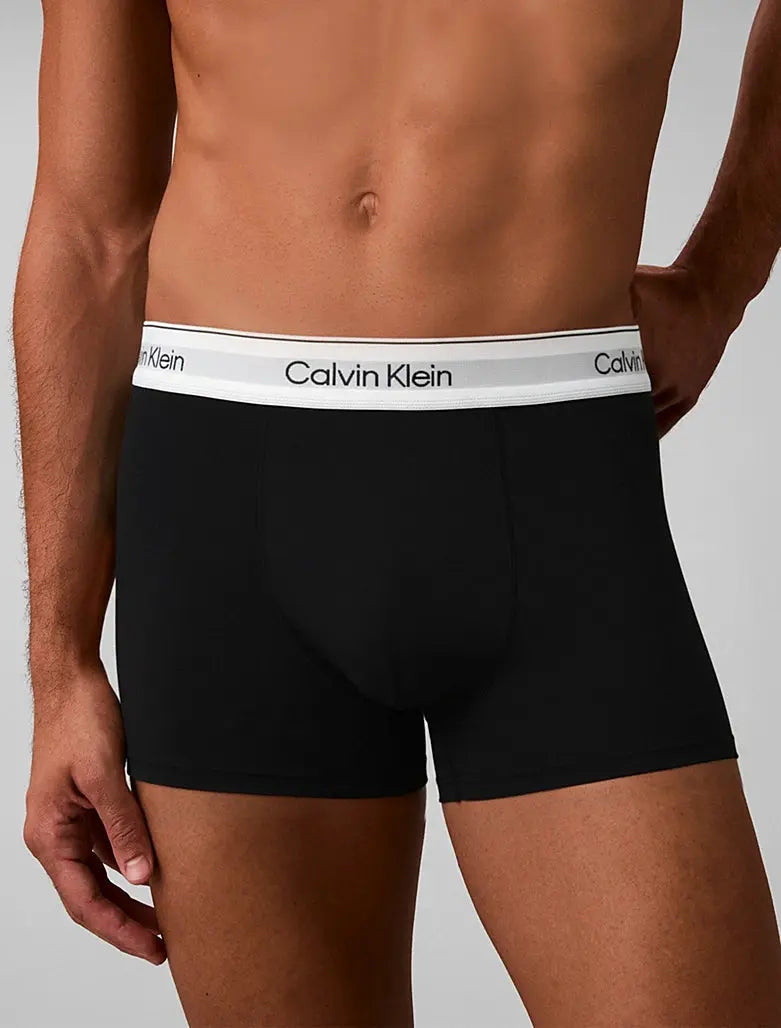 Lot de 3 boxers relaxed avec pinces - Icon Cotton Stretch Calvin Klein