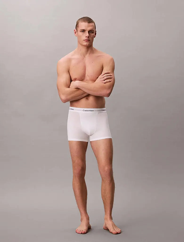 Lot de 3 boxers relaxed avec pinces - Icon Cotton Stretch - CALVERO