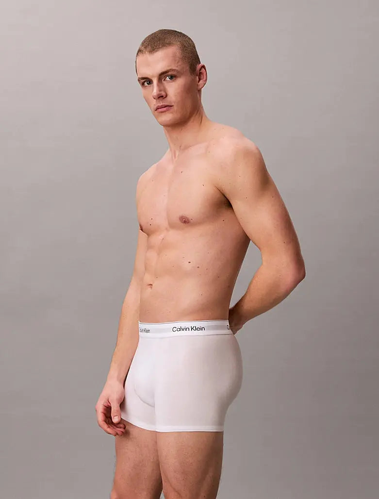 Lot de 3 boxers relaxed avec pinces - Icon Cotton Stretch - CALVERO