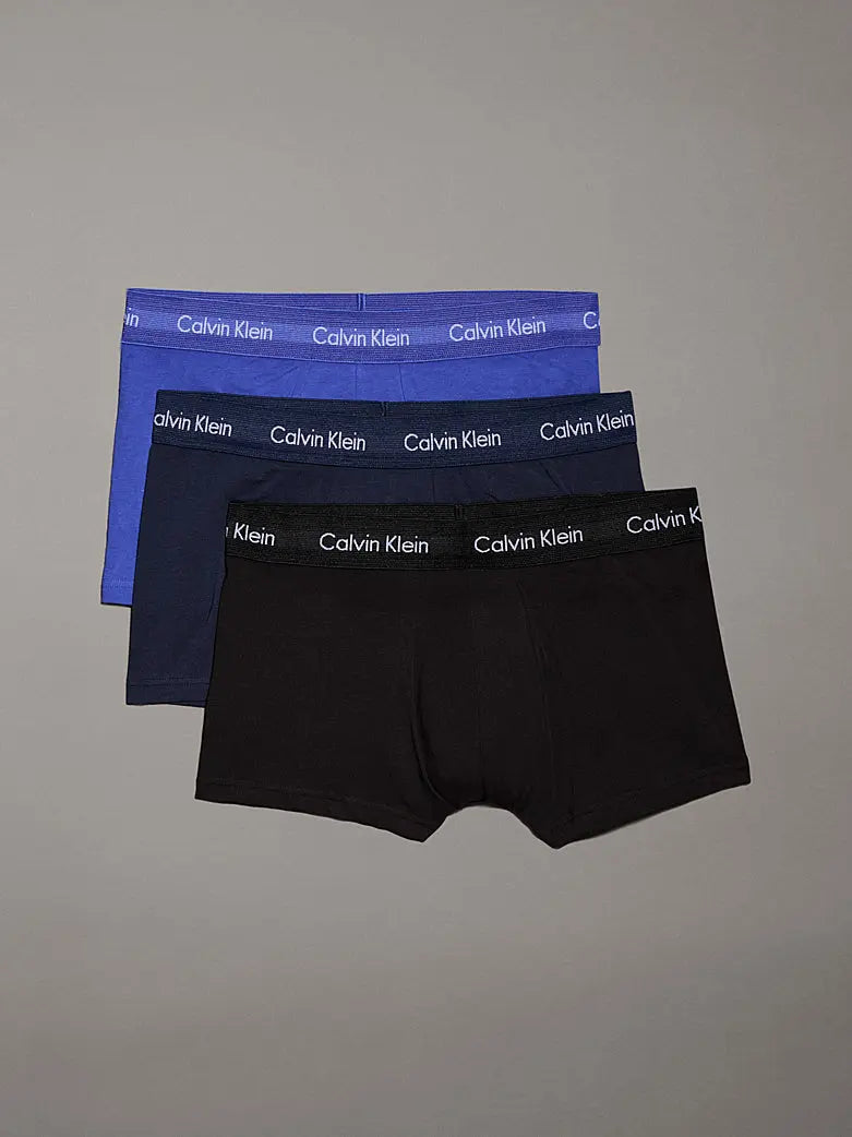 Lot de 3 boxers taille basse - Cotton Stretch - CALVERO