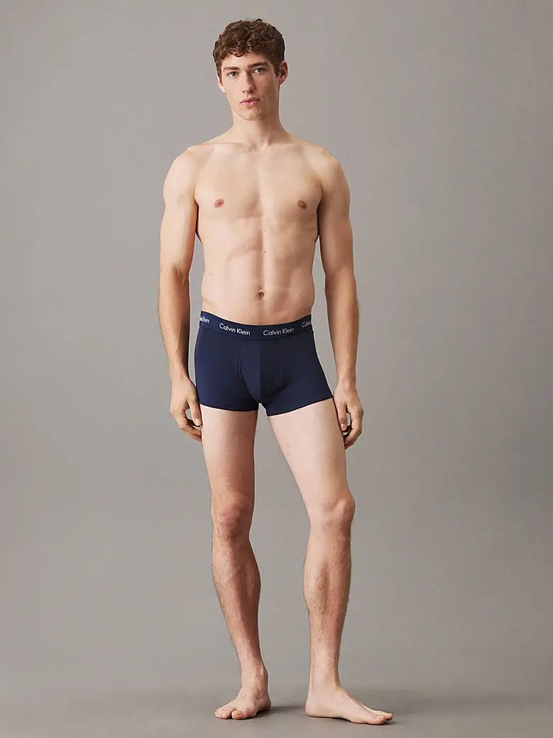 Lot de 3 boxers taille basse - Cotton Stretch - CALVERO