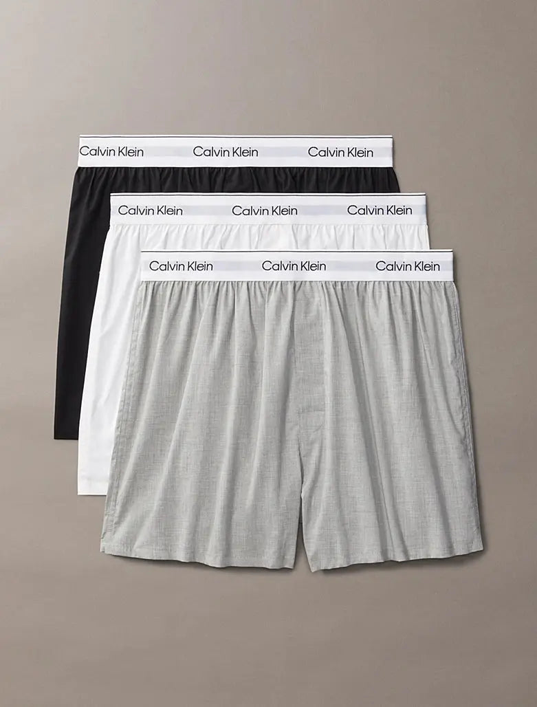 Lot de 3 caleçons slim - Icon Cotton Stretch - CALVERO