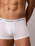 Lot de 5 boxers taille basse - Icon Cotton Stretch - CALVERO