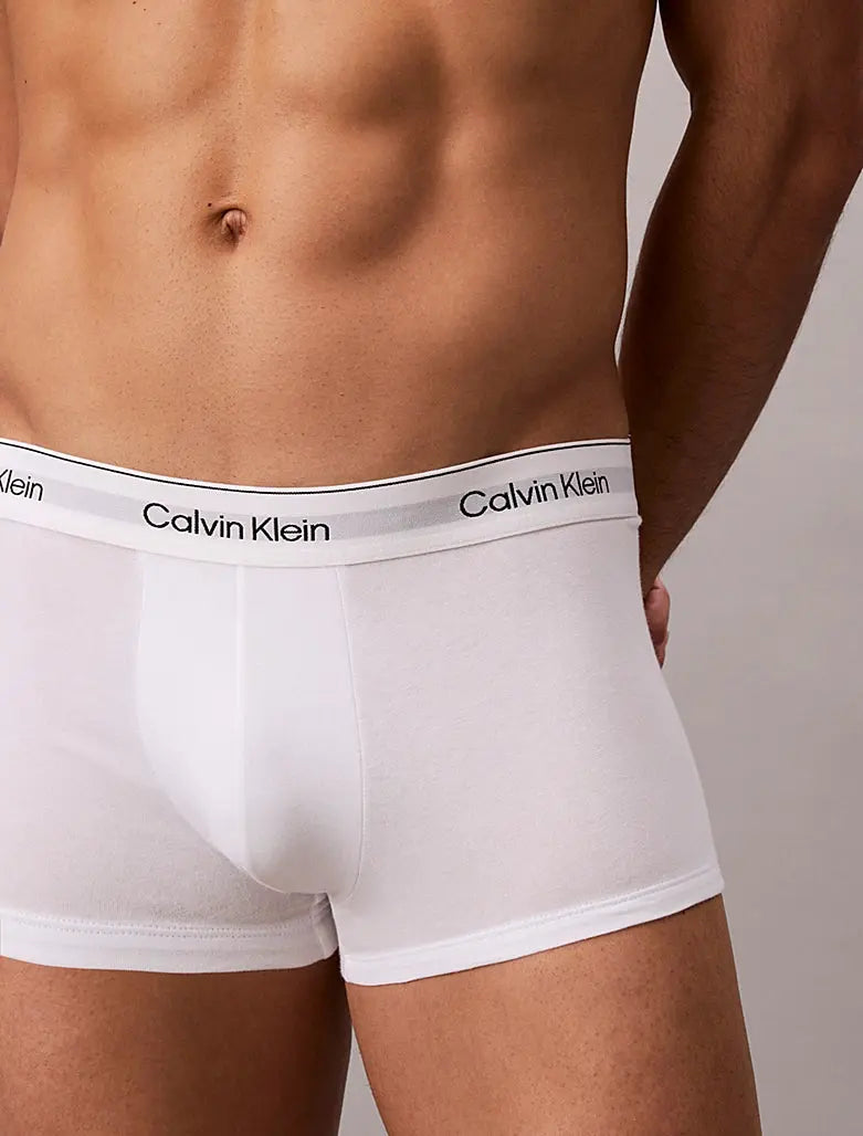 Lot de 5 boxers taille basse - Icon Cotton Stretch - CALVERO
