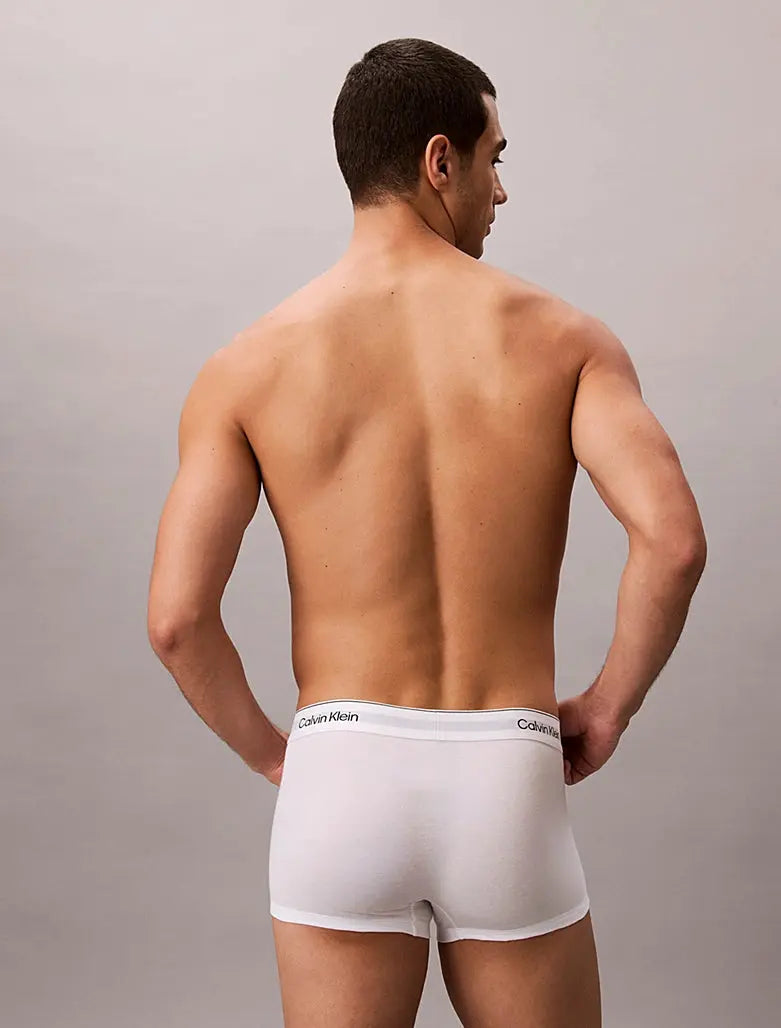 Lot de 5 boxers taille basse - Icon Cotton Stretch - CALVERO
