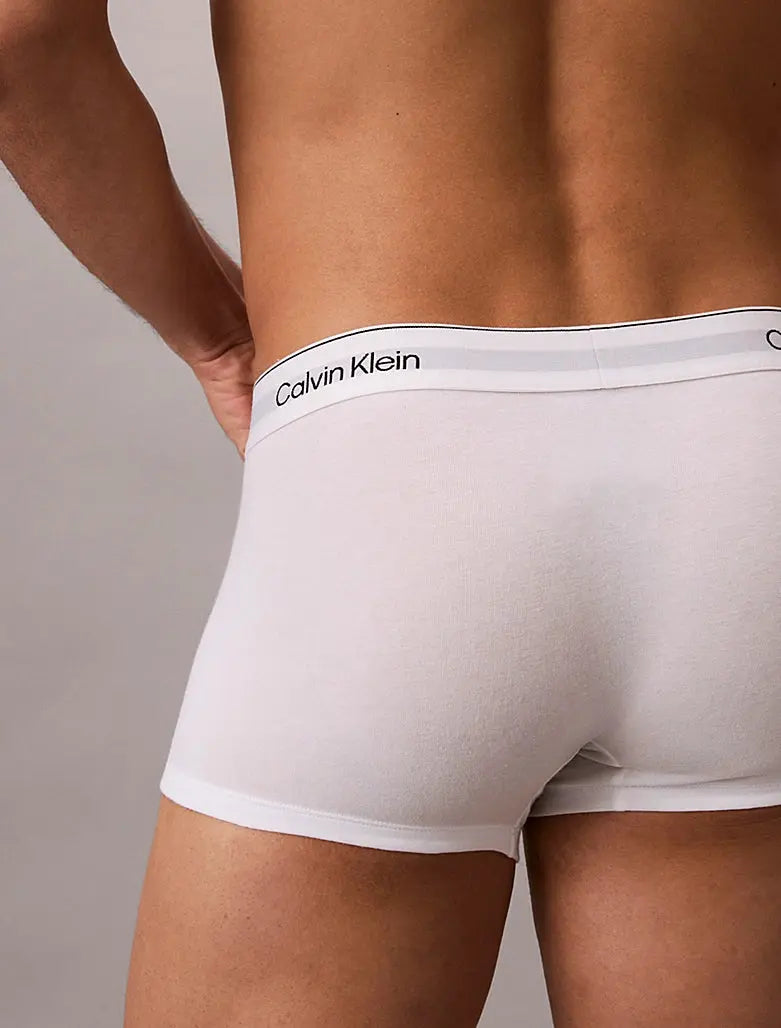 Lot de 5 boxers taille basse - Icon Cotton Stretch - CALVERO