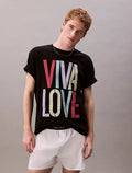 T-shirt Calvin Klein Pride édition limitée Marc Hundley en coton Calvin Klein