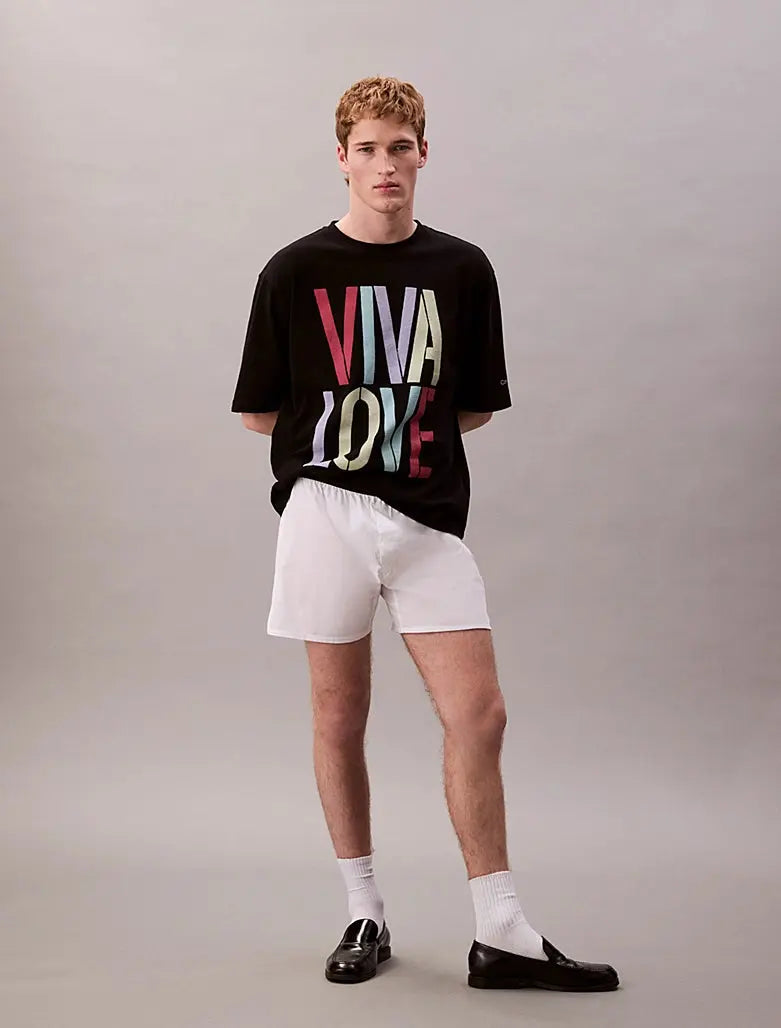 T-shirt Calvin Klein Pride édition limitée Marc Hundley en coton Calvin Klein
