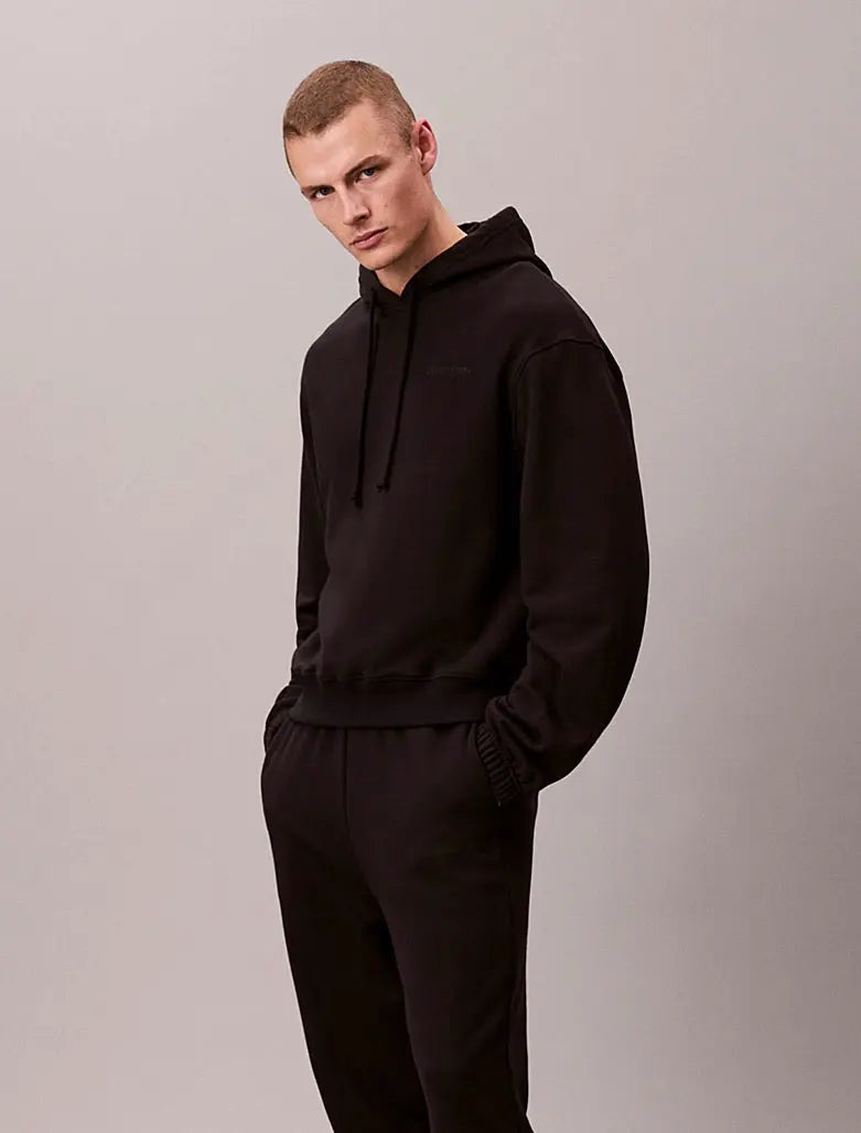 Pantalon de jogging d'intérieur en mélange de tissu éponge de coton - CALVERO