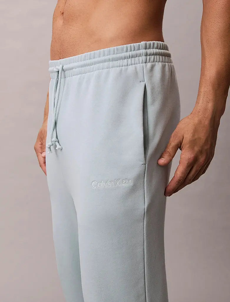 Pantalon de jogging d'intérieur en mélange de tissu éponge de coton - CALVERO