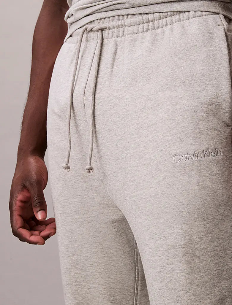 Pantalon de jogging d'intérieur en mélange de tissu éponge de coton - CALVERO