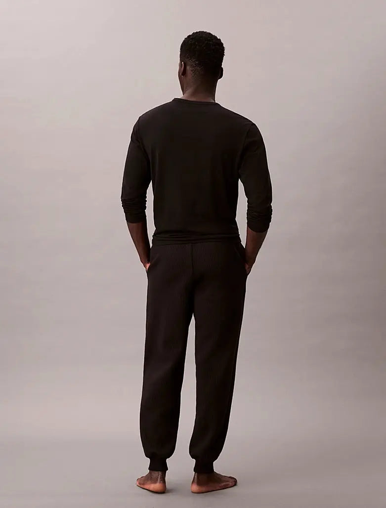 Pantalon de jogging d'intérieur en polaire matelassée - CALVERO