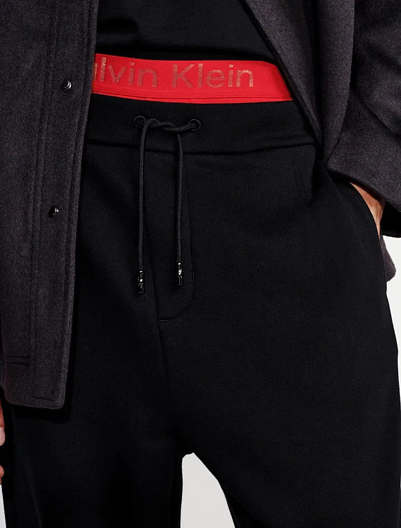 Pantalon de jogging en tissu éponge luxueux - CALVERO
