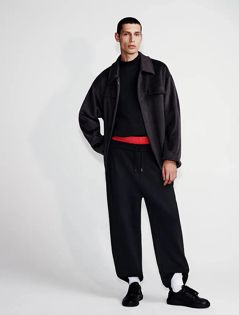 Pantalon de jogging en tissu éponge luxueux - CALVERO