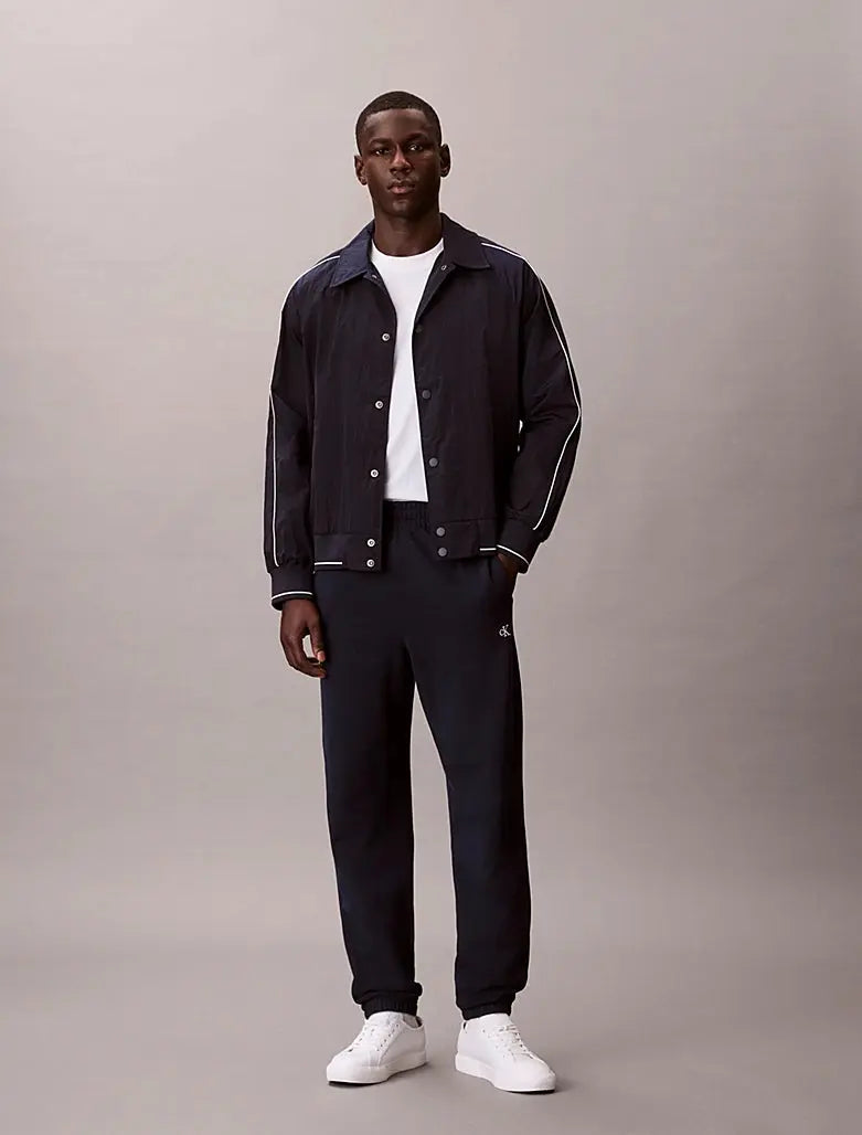 Pantalon de jogging relaxed en tissu éponge de coton - CALVERO