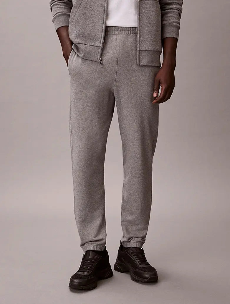 Pantalon de jogging relaxed en tissu éponge de coton - CALVERO