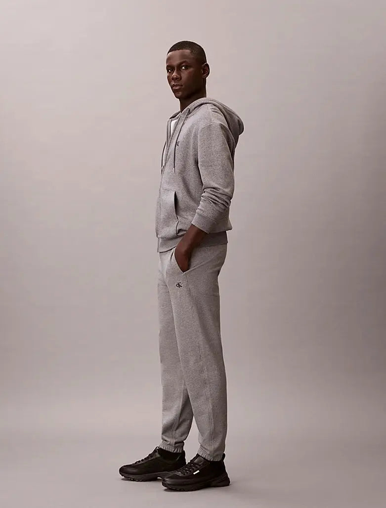 Pantalon de jogging relaxed en tissu éponge de coton - CALVERO