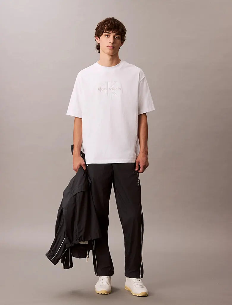 Pantalon de survêtement relaxed en nylon - CALVERO