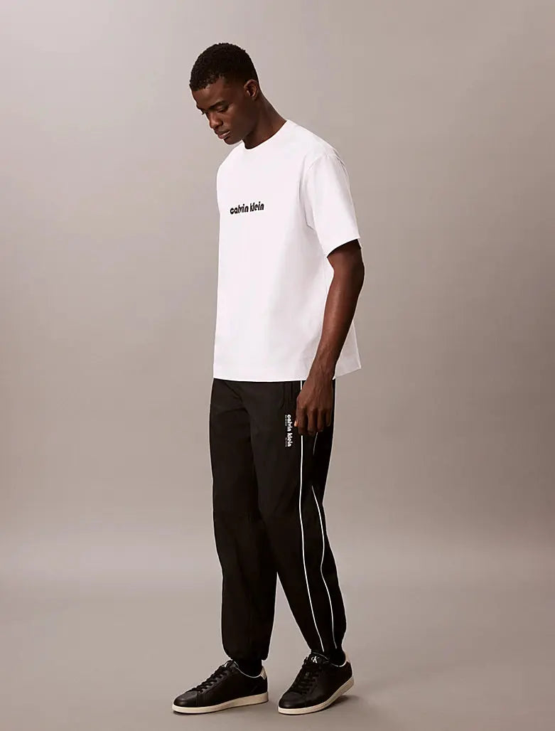 Pantalon de survêtement relaxed en nylon - CALVERO