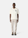 Polo coupe ample à manches courtes avec patch Compass - CALVERO