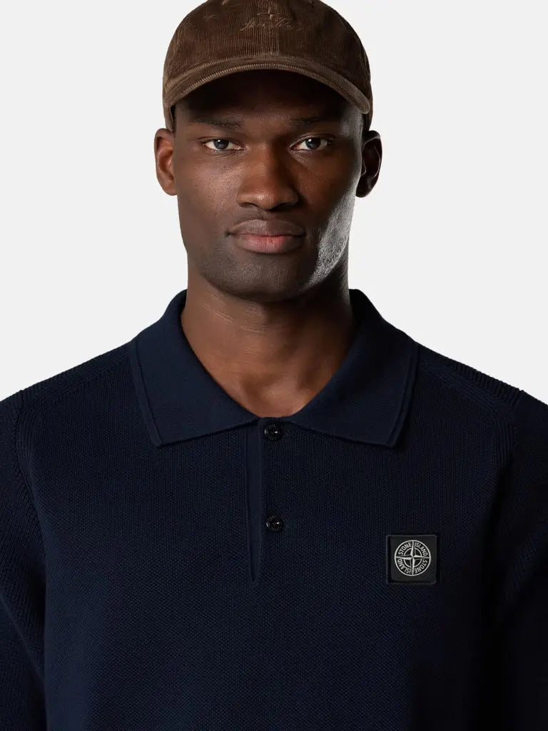 Polo coupe ample à manches courtes avec patch Compass - CALVERO