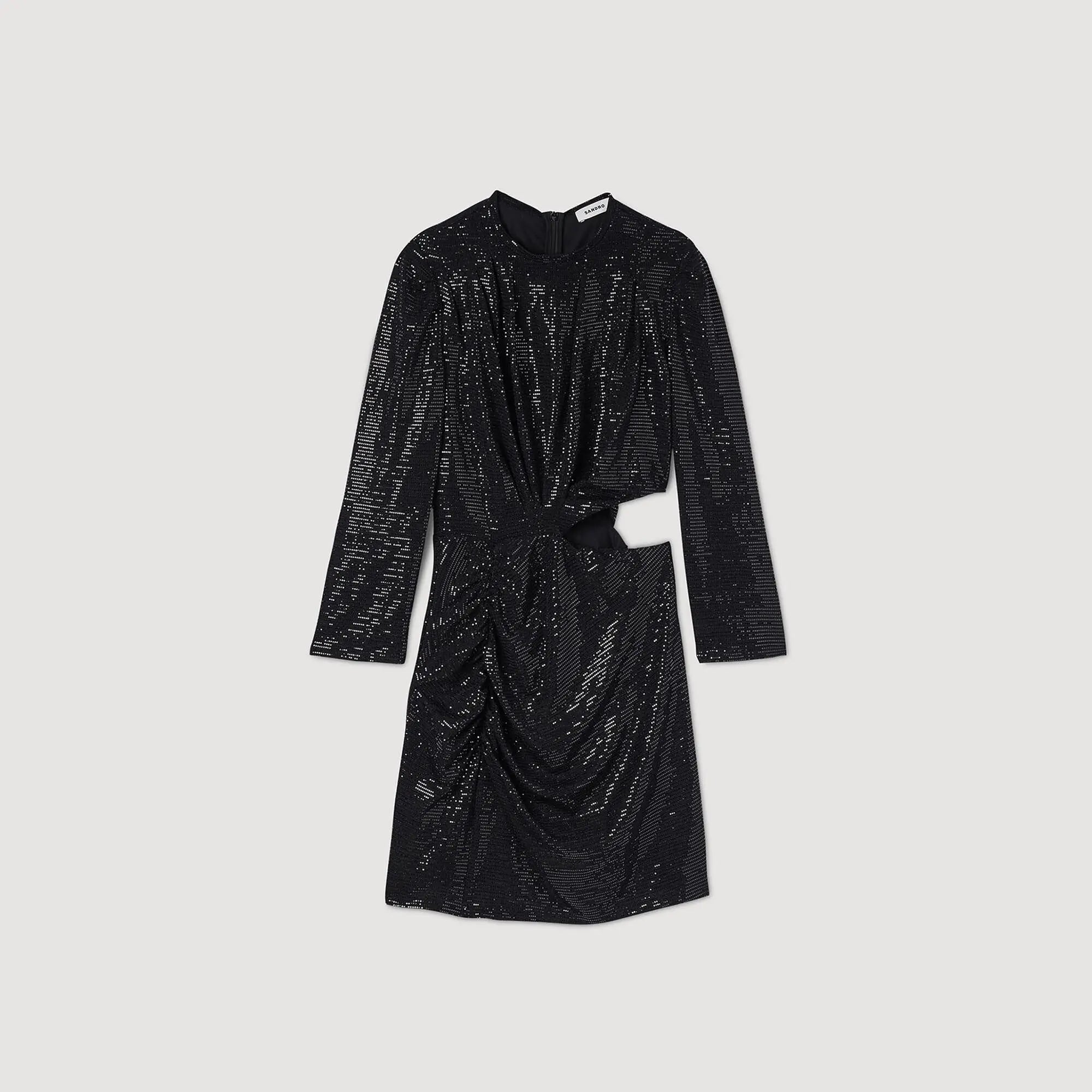 Robe courte à sequins - CALVERO