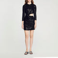 Robe courte à sequins - CALVERO