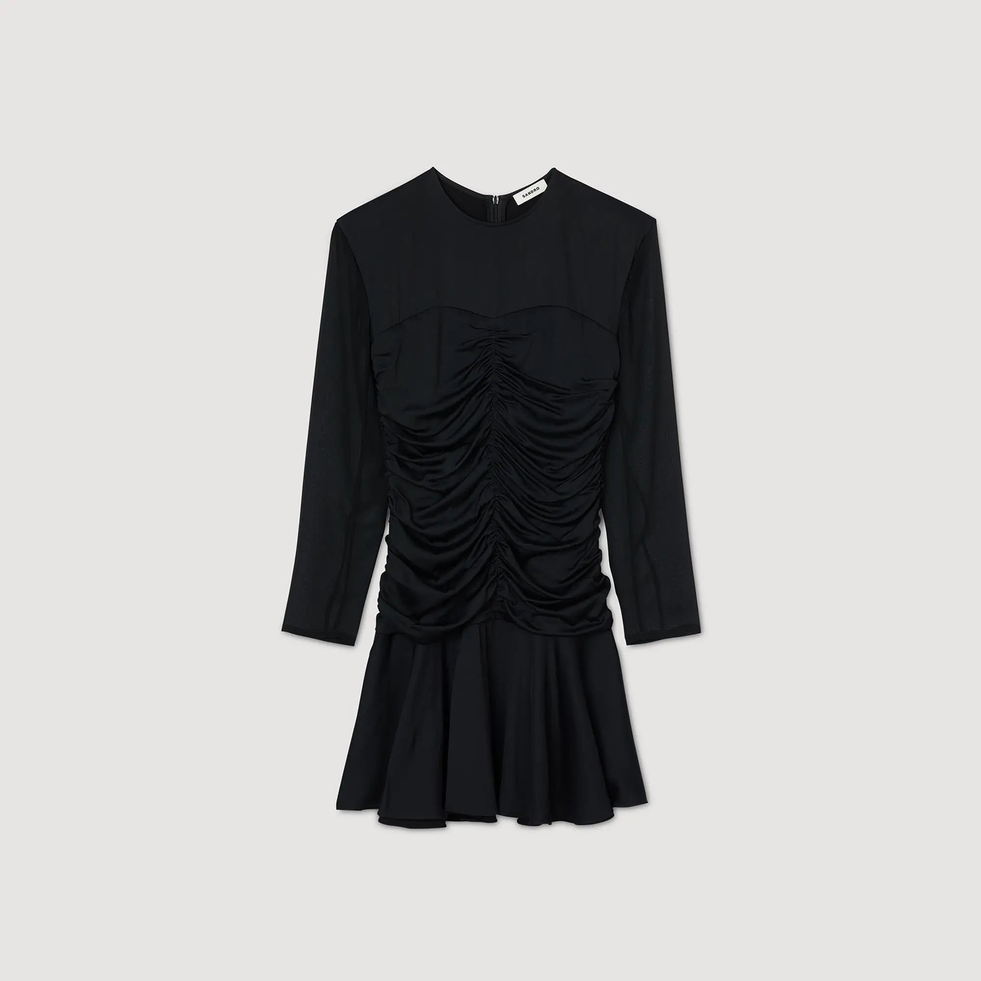 Robe courte drapée - CALVERO